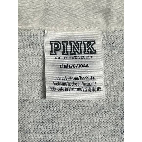 Victoria Secret Pink Reverse Fleece Shacket - Picture 7 of 7